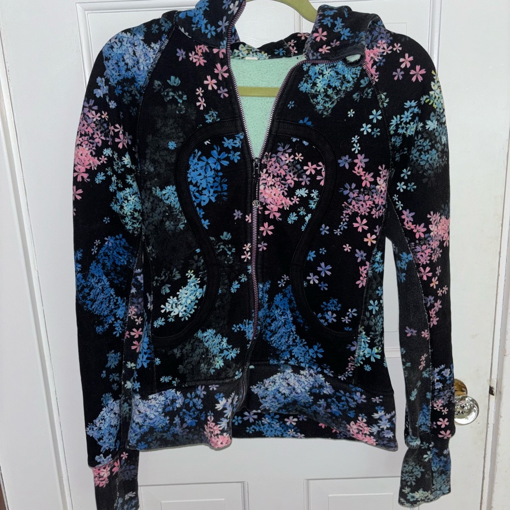 Rare Vintage Lululemon Scubba Jacket Floral Y2k